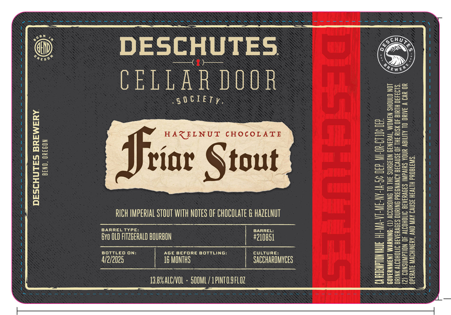 Cellar Door Society Exclusive - Friar Stout