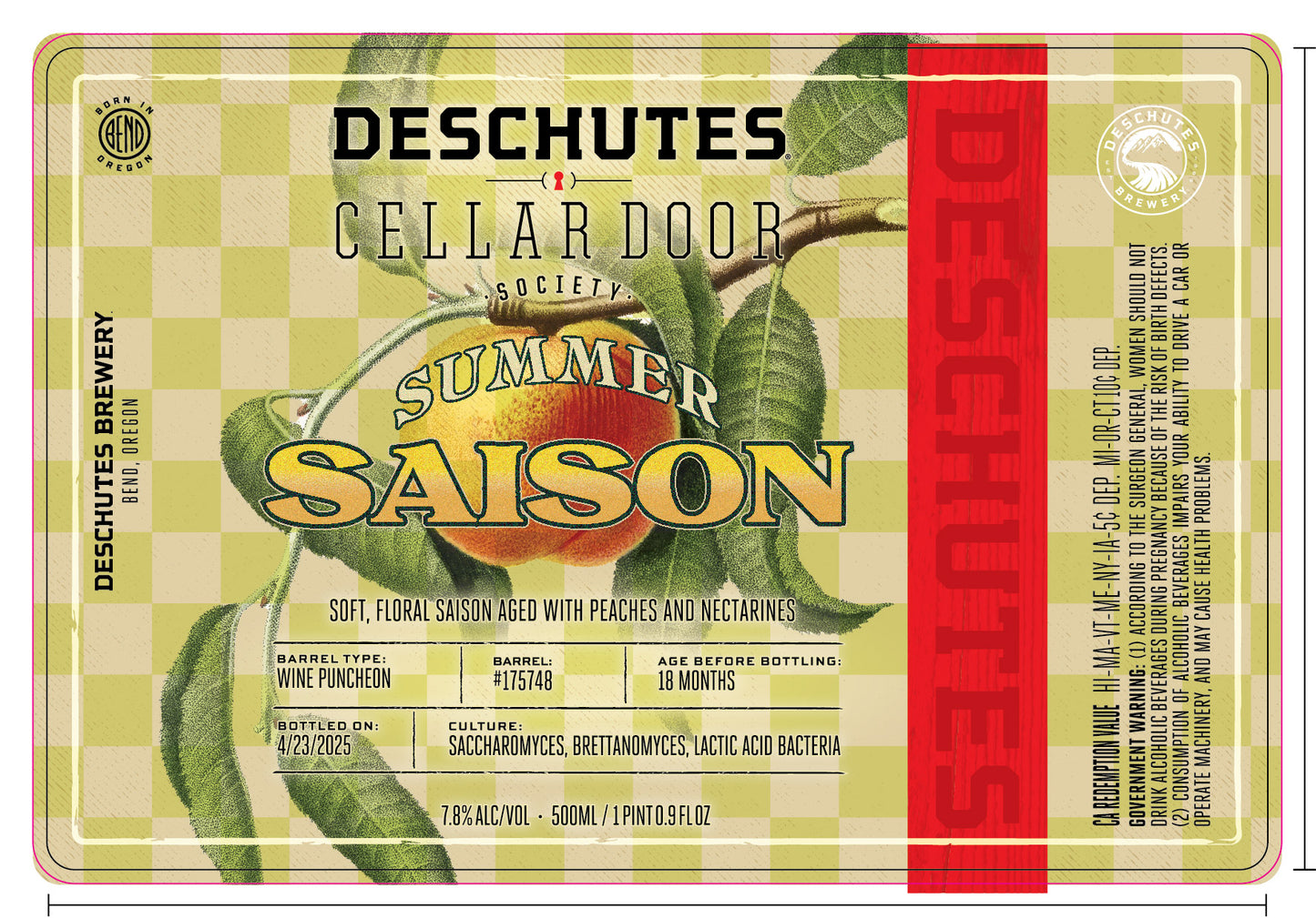 Cellar Door Society Exclusive - Summer Saison