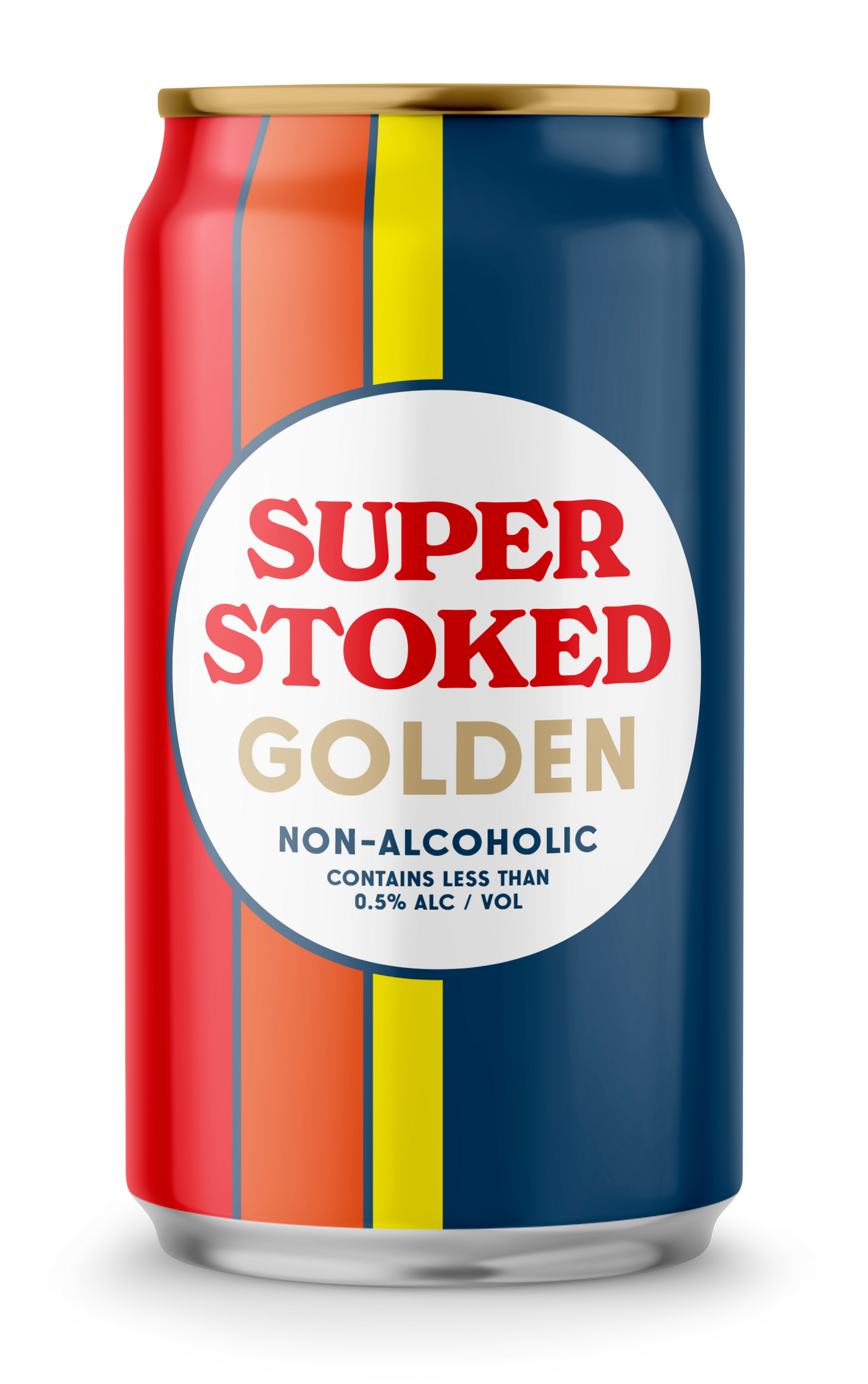 Super Stoked Non-Alcoholic Golden
