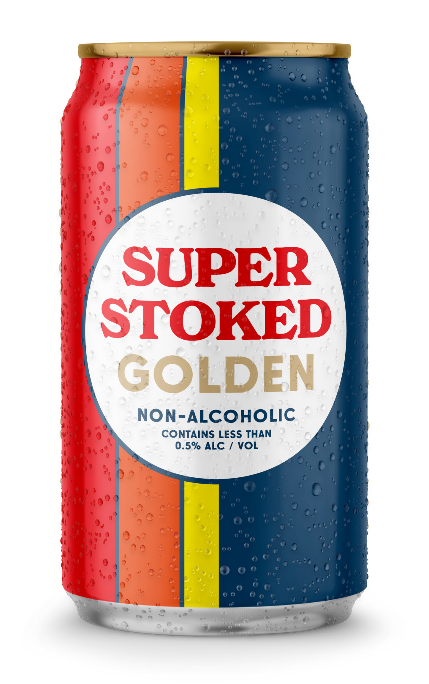 Super Stoked Non-Alcoholic Golden