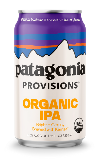 Can render of our Patagonia Provisions Organic IPA