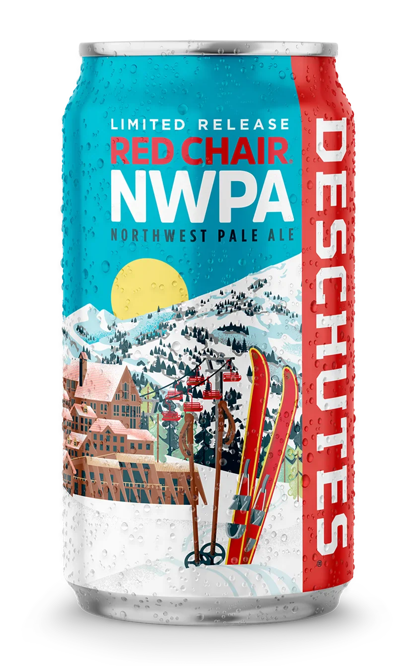 A photograph of the Red Chair NWPA can.