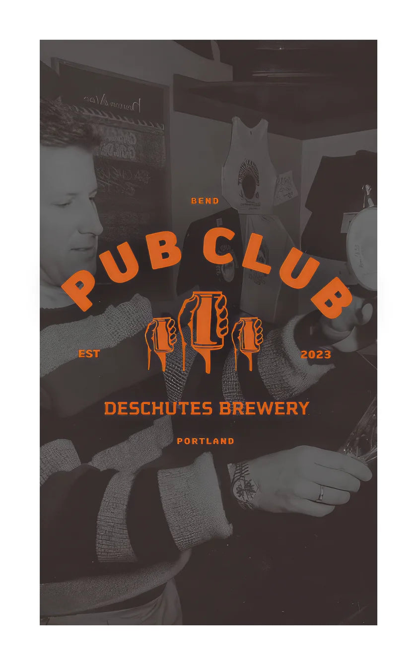 A promo graphic for the Deschutes Pub Club.